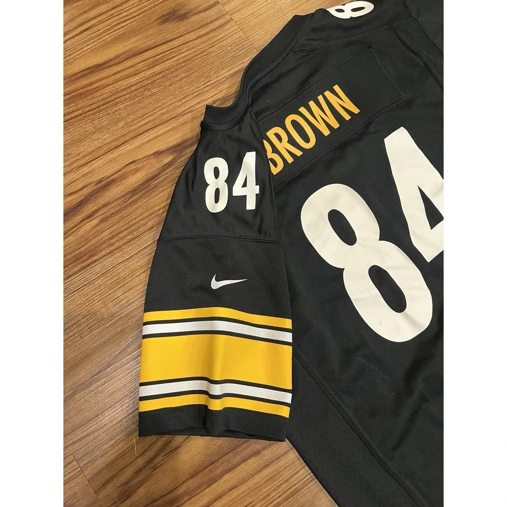 Antonio Brown #84 Pittsburgh Steelers Nike On Field Jersey Size Youth XL NFL
